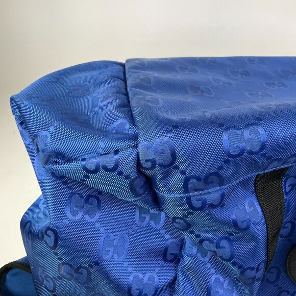 Gucci Off the Grid Duffle Bag GG Monogram Blue - Picture 14 of 16